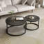 Extendable Frame Coffee Table with Storage-711837082