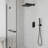 12 Inch Wall Mounted Dual Shower Head Shower Set-122006089