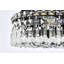 Plafonnier encastré 4 lumières 12 po