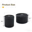 Ensemble de tables basses gigognes 2P - Colonne romaine - Noir