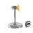 7'' H Pewter Tabletop Candlestick