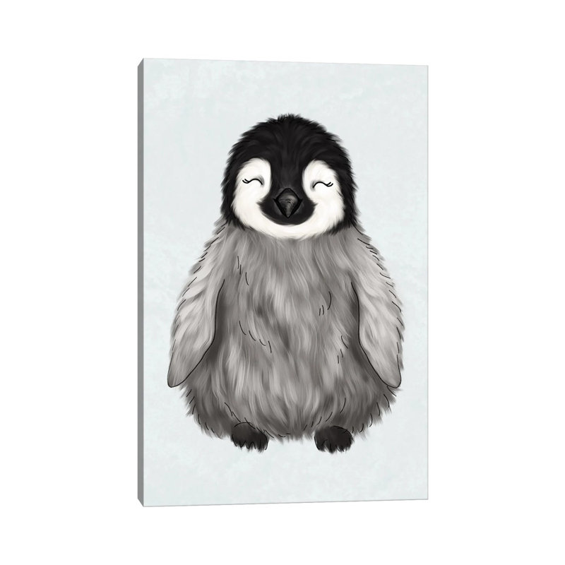 Baby Penguin by Katie Bryant - Wrapped Canvas Print, 101.6 cm H x 66.04 cm W x 1.91 cm D
