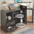 Espresso Finish Wine Cabinet III