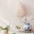 40 Watt Hanging Cocoon Fabric Pendant Lamp