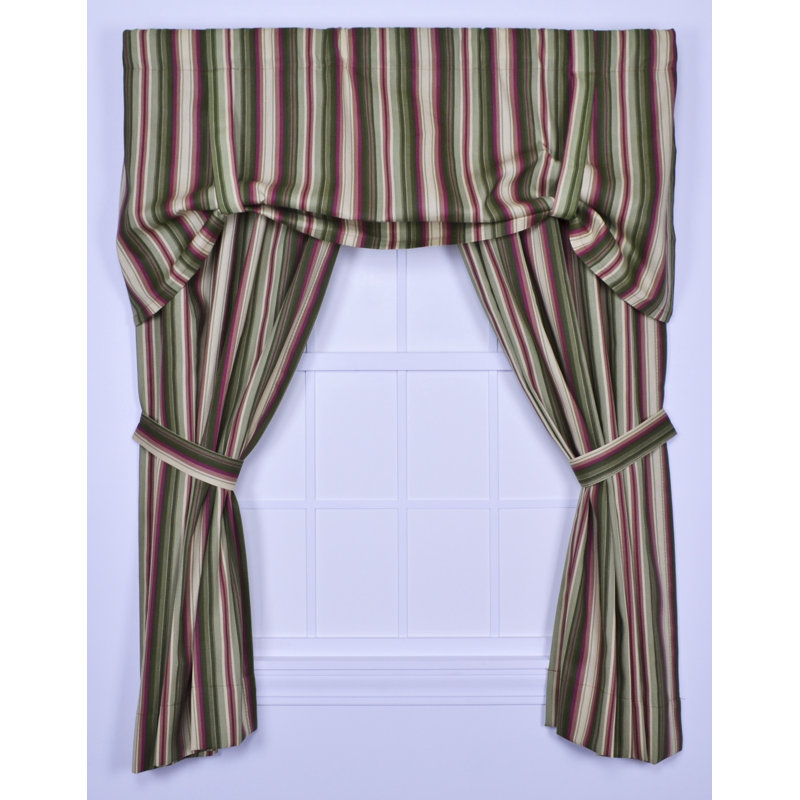 Quandro 100% Cotton Room Darkening Curtain Pair, 82" W x 84" L, Green