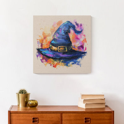 «Painterly Witch Hat», reproduction sur toile