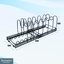 Buckingham Expandable Pot Pan Lid Organising Rack-130810238