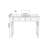 Nut-brown Rectangular Solid Wood desk-43128326