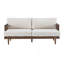 72" Square Arm 3-Seater  Upholstered Sofa-524341354