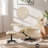 Vantasia Faux Leather Recliner Chair With Ottoman-1054146238
