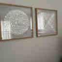 Sand & Stable™ 2 Piece Cream Shell Handmade Overlapping Shells ...