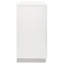 Commode et commode blanches ultrabrillantes