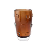Ingot Vase-Plum-Sm