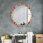 Huldar Glass Flat Wall Mirror