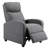 25.2" Wide Vegan Leather Push-back Massage Recliner Chair with Remote Control-1433335507