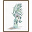 «Island Tropics Frond in Bottle I» par Tre Sorelle Studios, reproduction d'art sur toile encadrée