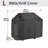 HALLOLURE 67'' W x 24'' D Grill Cover