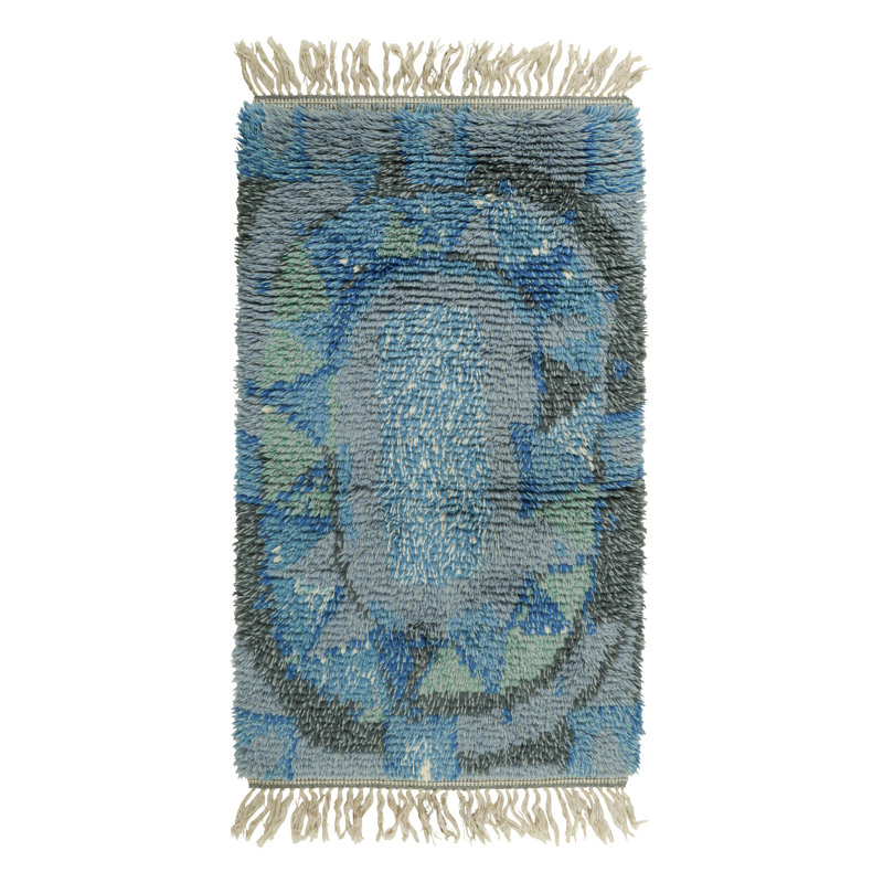 One-of-a-Kind 2’6x4’4 Hand Knotted Area Rug
