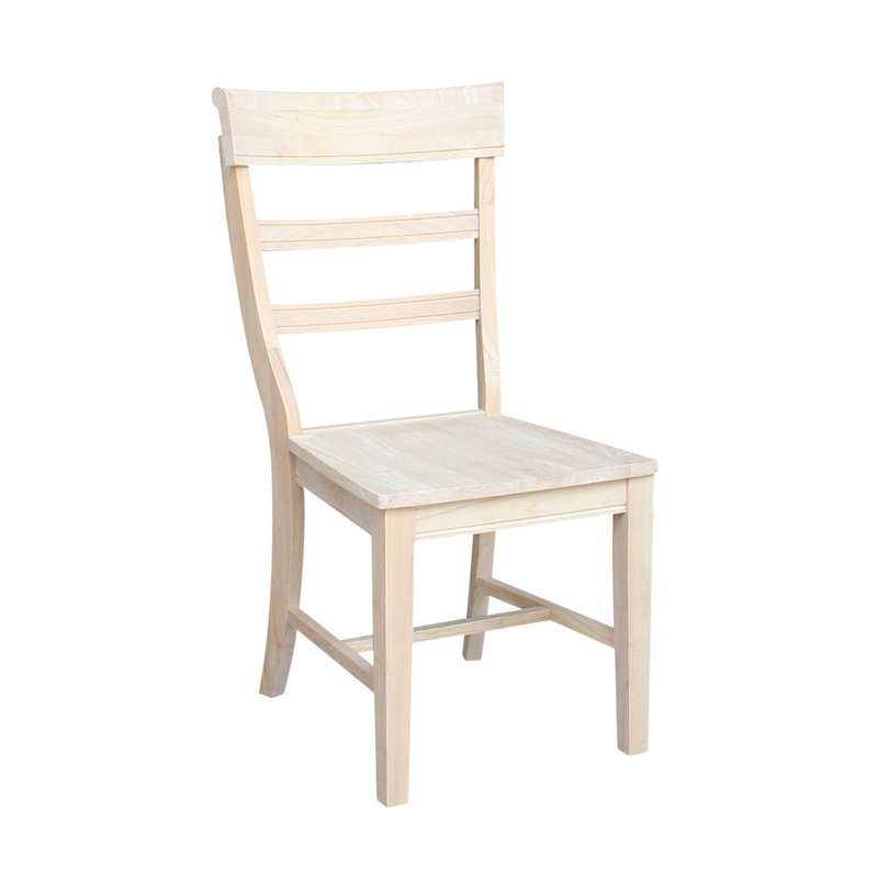 Deauntae 18'' H Solid Wood Side Chair