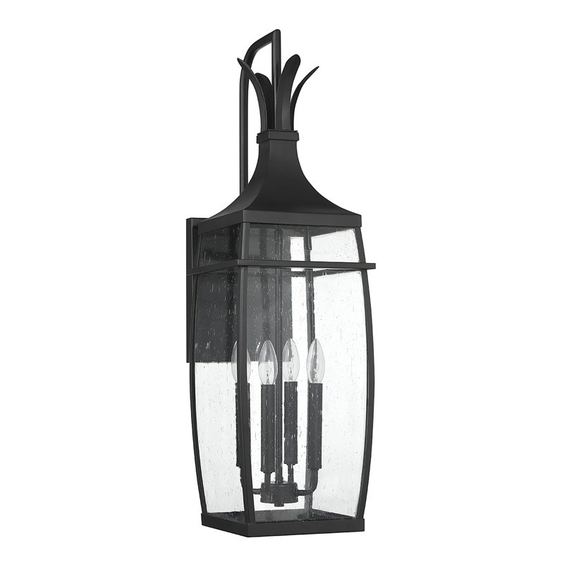 Lanterne murale d'extérieur 4 lumières Montpelier, H 32 po x l 9,5 po x P 9 po, Quatre lumières