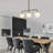 Dennell 3-Light Kitchen Island Pendant with Integrated, Dimmable LEDs