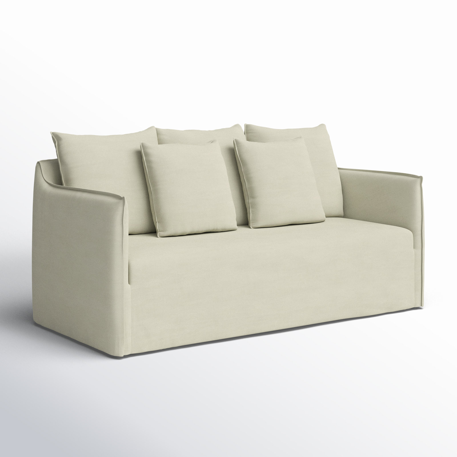 Daphne Upholstery Patio Sofa, Sandle