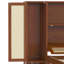 Lit plateforme multifonctionnel en rotin naturel-1354119314