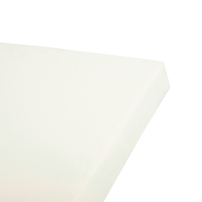 / Coussin de repos lombaire méridienne - Eau, 27,75 l x 77,49 P 3,9 H, crème, rembourrage extérieur rembourré de mousse