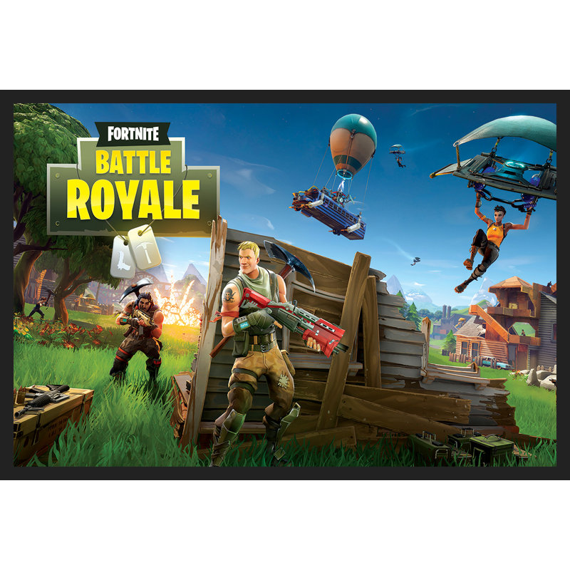 Fornite Bataille royale - impression d'un seul cadre photo sur papier