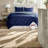 Cozy Reversible Bedding Sets, Polyester Comfort With Diamond Quilting, For Home Comfort