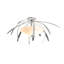 Dahlia 2 - Light Semi Flush Mount-57281955