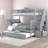 Hazzard Twin over Full  Standard Bunk Bed with Staircase and Trundle -2069036720