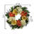 Faux Hydrangea Polyester 22'' Wreath