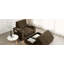 Canapé simple surdimensionné de 42 po, fauteuil en fausse fourrure de lapin avec porte-gobelets, méridienne rembourrée avec repose-pieds avec rangement et accoudoirs, canapé-lit avec siège profond pour le salon, appartement-1700964951