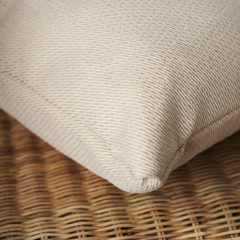 Agbogla Square Cushion, Champagne