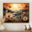 «Dall - Poppy», reproduction d'art murale-106097255-106097253
