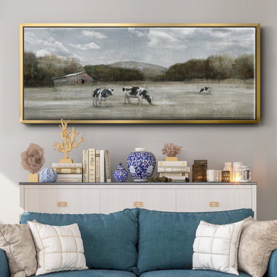 Country Satisfaction- Framed Canvas