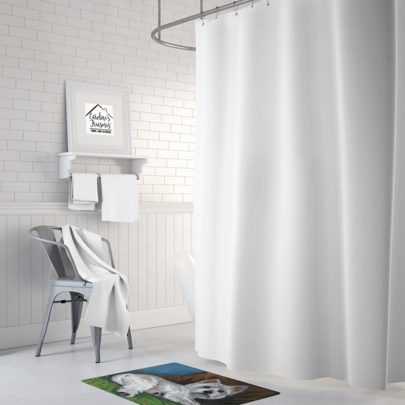 Tapis pour salle de bain Westie