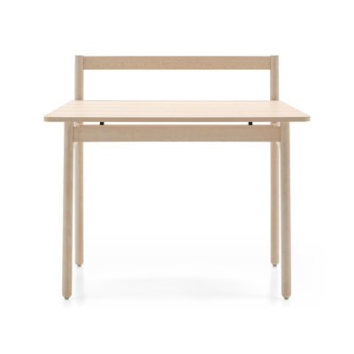 Ens Desk with Wooden Top