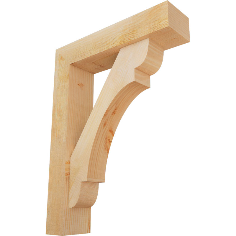 Support de bloc olympique avec entretoise décalée, 32 x 24, Sapin Douglas de l 6 po (scié brut)