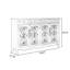 Banc de rangement pour chaussures en bois brun-1674603031