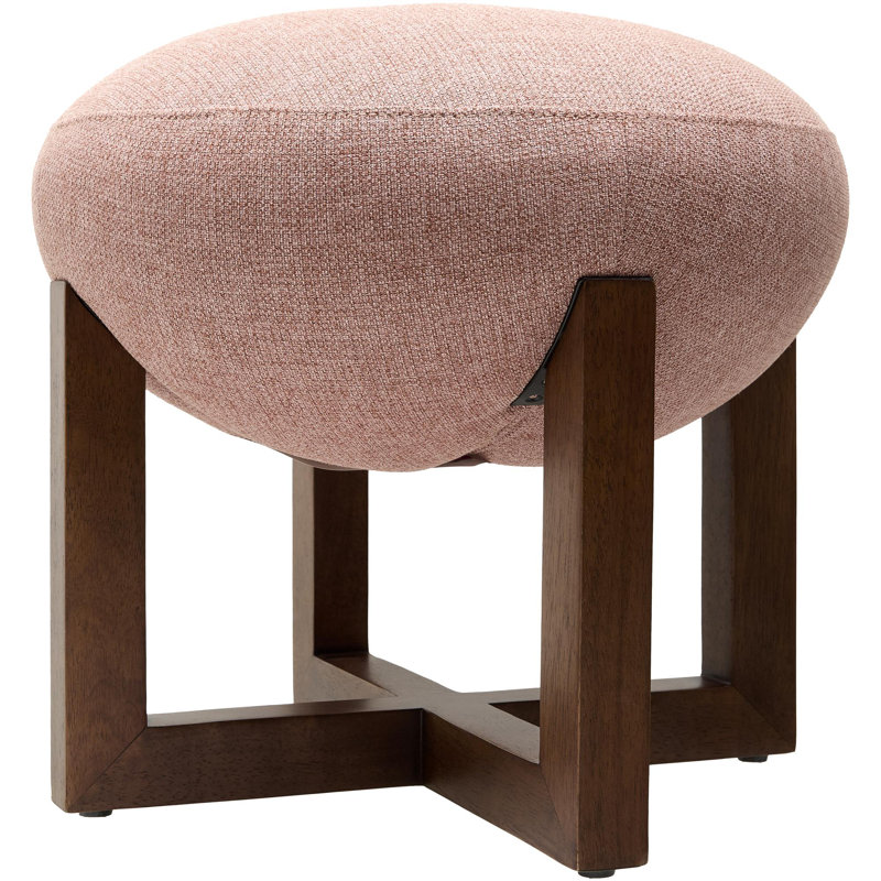 Marfa MARF-001 18"H X 18"W X 18"D Ottoman, Pink