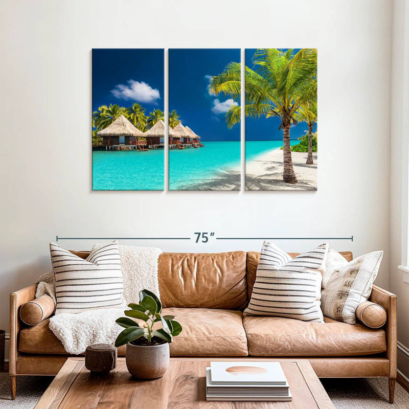 Gillard Maldives Lagoon, H 36 po x l 57 po