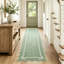 Tapis festonné lavable à nœuds pour chambre de bébé et couloir-871124667-871164646