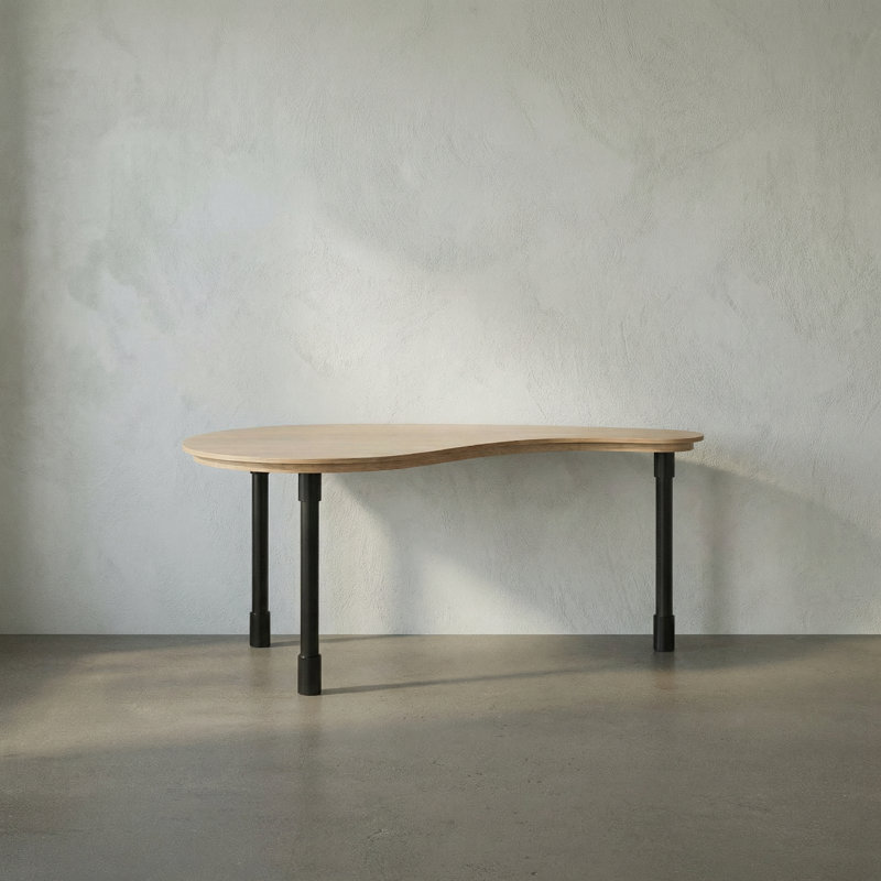 Emory Solid Wood Writing Desk