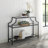 Letia 43'' Glass Top Console Table-982179183