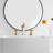 Widespread Bathroom Sink Faucet With Drain Assemly-110224033