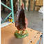 Statue de poulet rouge grandeur nature