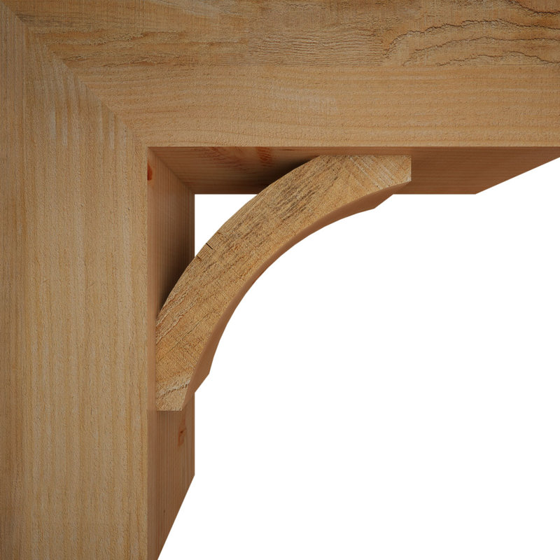 Support de bloc Thorton avec entretoise décalée, 22 X 22, Sapin Douglas de l 8 po (scié brut)