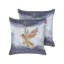 Dawkins Animal Print Grey Square Cushion